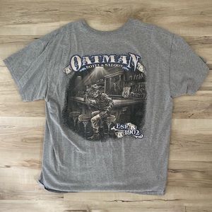 Oatman Hotel and Saloon Skeleton Shirt